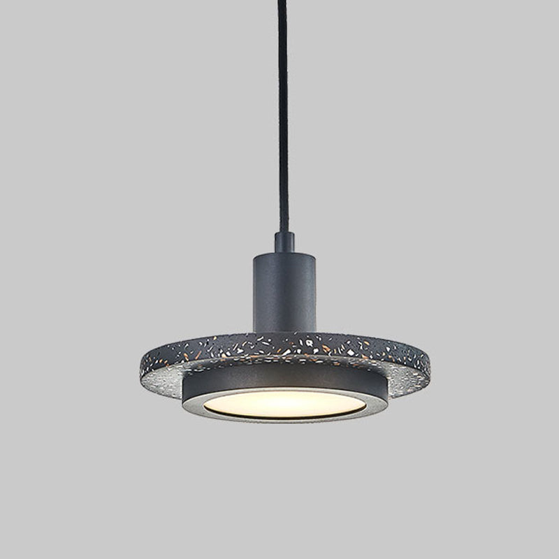 Terrazzo Hanging Light Nordic Pendent Lighting Fixture for Sitting Room