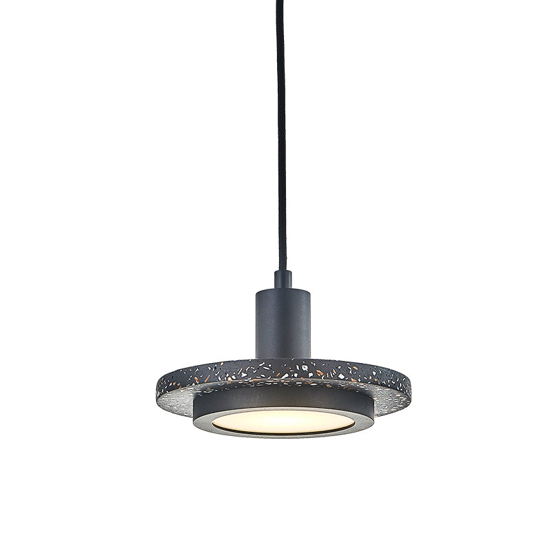 Terrazzo Hanging Light Nordic Pendent Lighting Fixture for Sitting Room