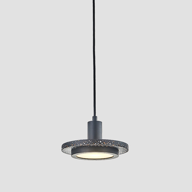 Terrazzo Hanging Light Nordic Pendent Lighting Fixture for Sitting Room