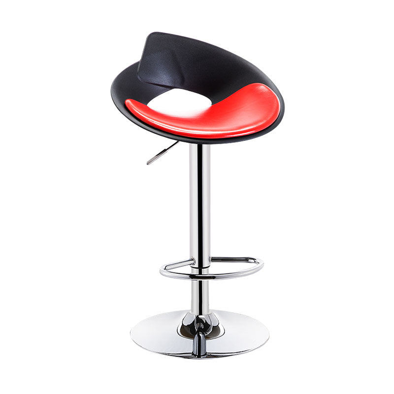 Taburete de bar con asientos de cuero de estilo nórdico, taburete de bar giratorio para interior
