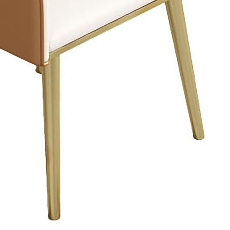 Luxury 1/2/5 Pieces Dining Set Sintered Stone Top Dining Table with Leather Chairs