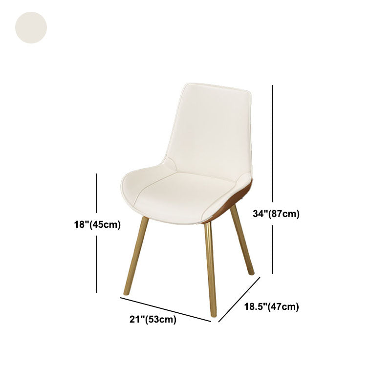 Luxury 1/2/5 Pieces Dining Set Sintered Stone Top Dining Table with Leather Chairs