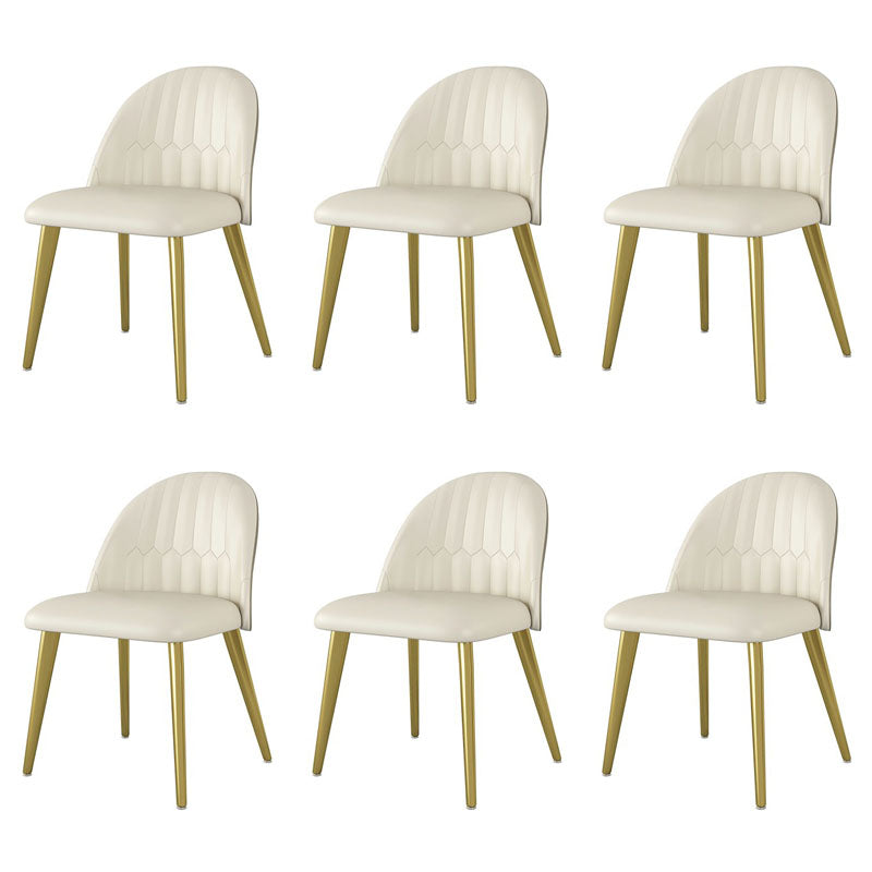 Nordic 1/5/6/7 Pieces Dining Set Sintered Stone Dining Table with Leather Chairs