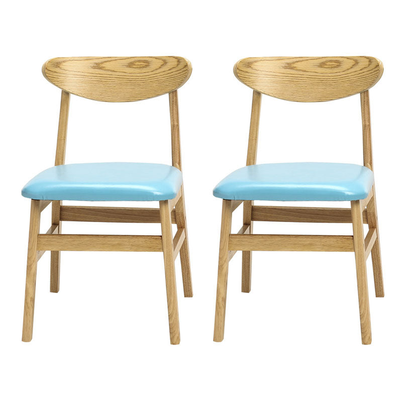 Sedia da sala da pranzo aperta moderna imbottitura.