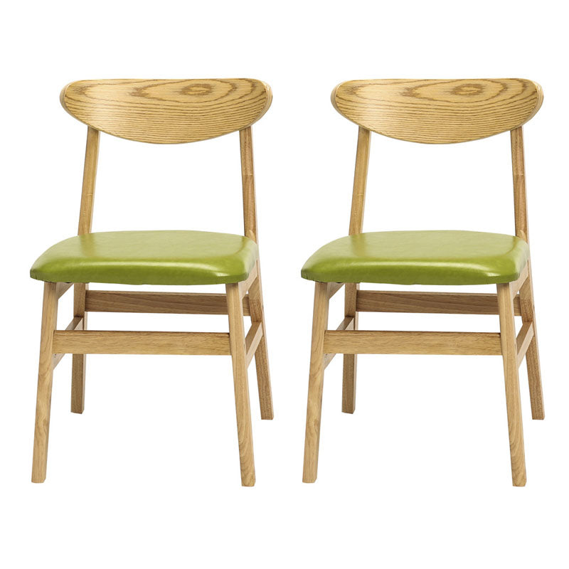 Sedia da sala da pranzo aperta moderna imbottitura.