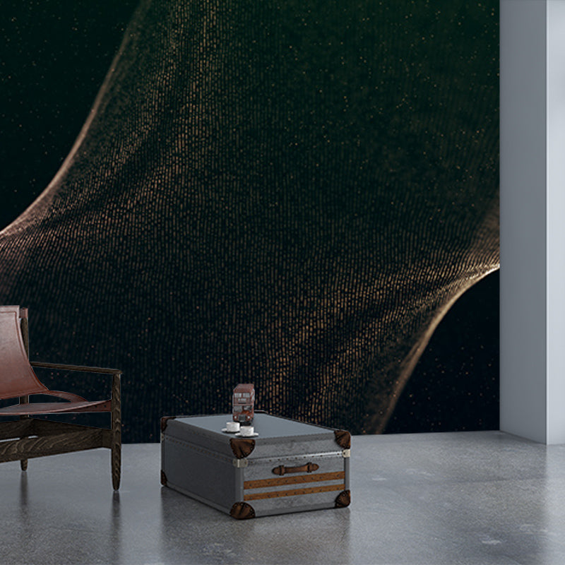 Modern Style Wall Mural Wallpaper Abstract Pattern Sitting Room Wall Mural