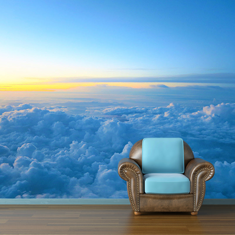 Colorful Sky Mildew Resistant Mural Wallpaper Living Room Wall Mural