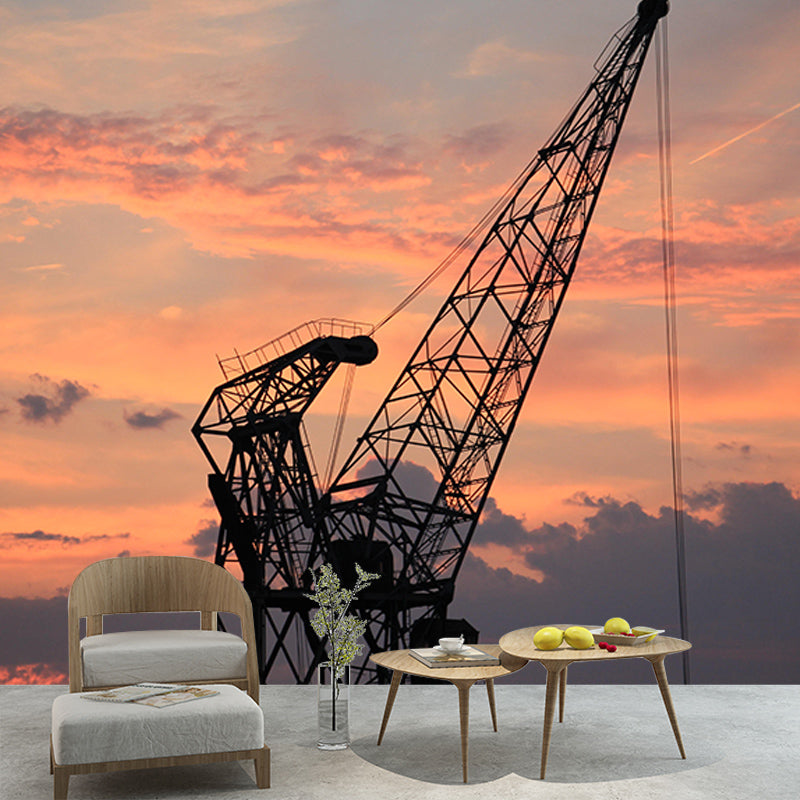 Colorful Sky Mildew Resistant Mural Wallpaper Living Room Wall Mural