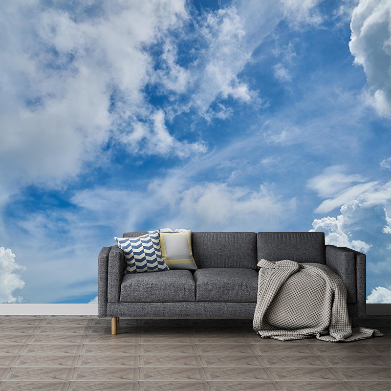 Modern Photography Mural Wallpaper Colorful Sky Living Room Wall Mural