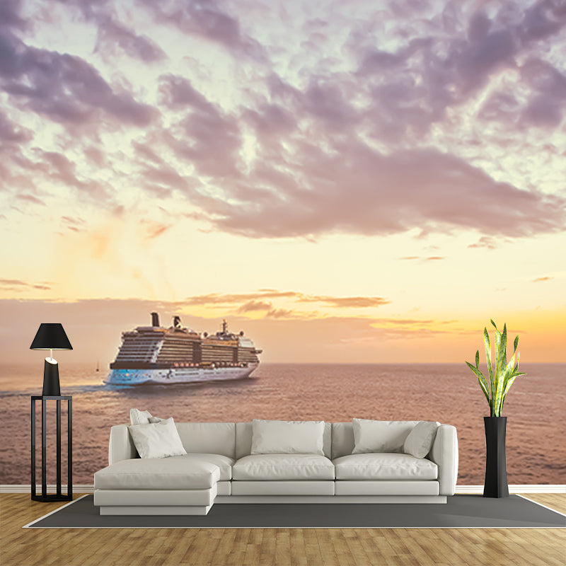 Modern Photography Mural Wallpaper Colorful Sky Living Room Wall Mural