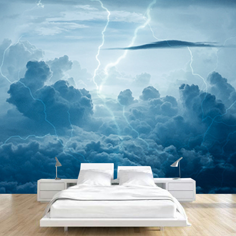 Decoratieve fotografie muurschildering behang kleurrijke lucht binnen muur muurschildering
