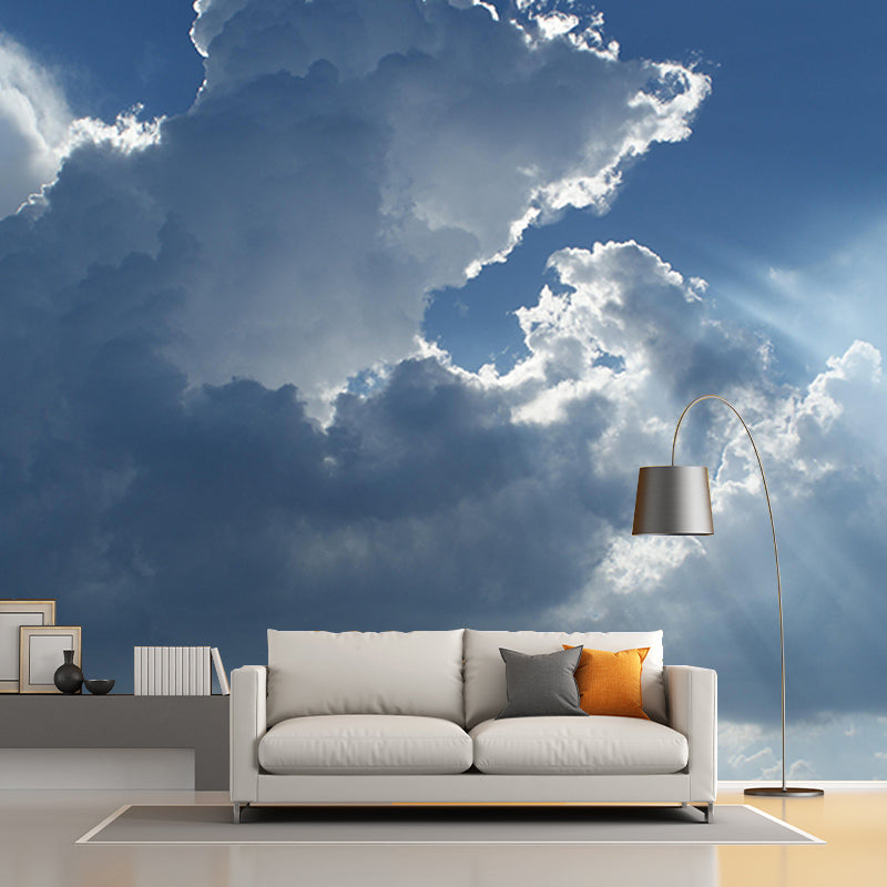 Mural Wallpaper Colorful Sky Photography Environment Friendly Living Room Wall Mural