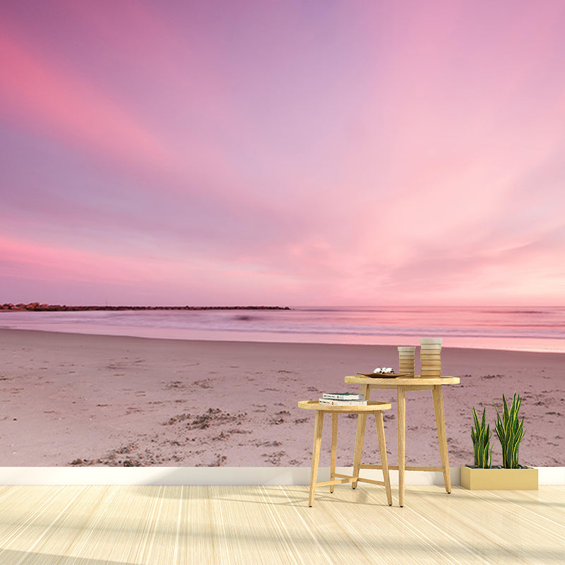 Mural Wallpaper Colorful Sky Photography Environment Friendly Living Room Wall Mural