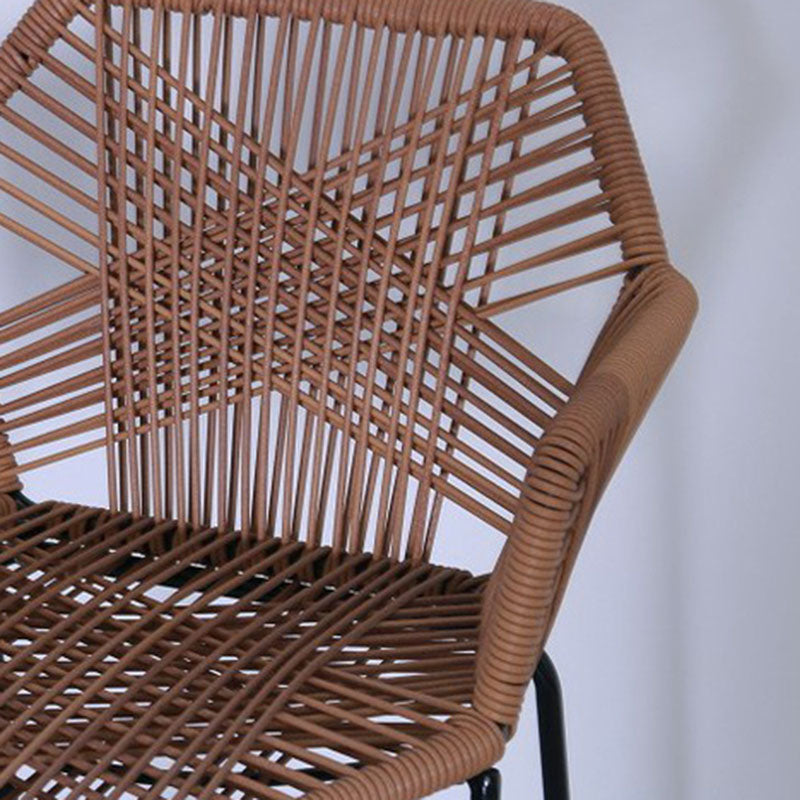 Sgabello da bar in metallo in stile moderno con poggiapiedi e sgabello da bar da bar del balcone posteriore da 30 pollici da 30 pollici