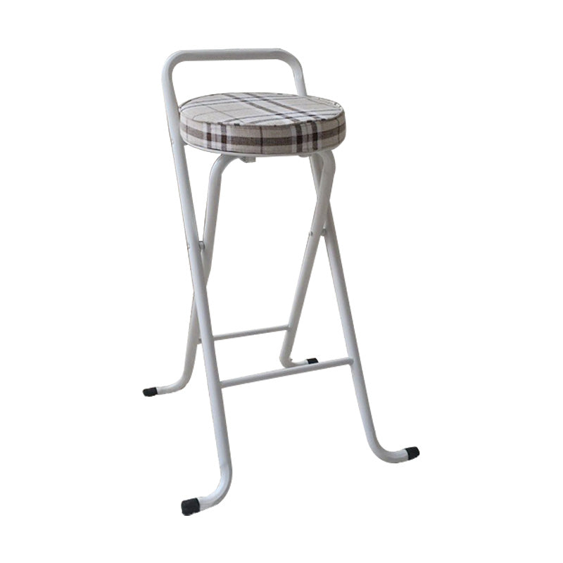 Taburetes de bar de cuero Pu de estilo nórdico, taburetes plegables para comedor