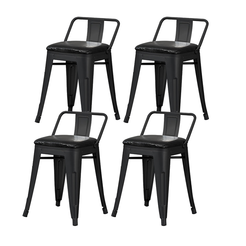 Tabouret de Bar en métal de Style industriel, tabouret de comptoir à siège carré pour Bar de cuisine