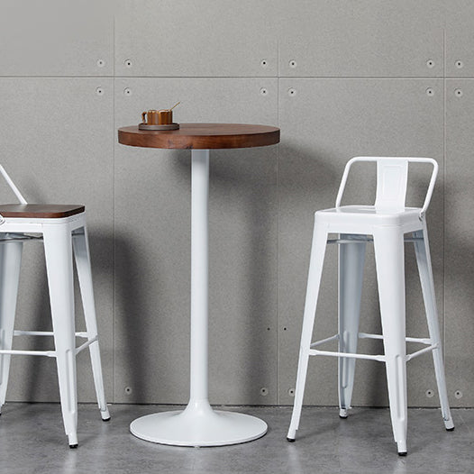Tabouret de Bar en métal de Style industriel, tabouret de comptoir à siège carré pour Bar de cuisine