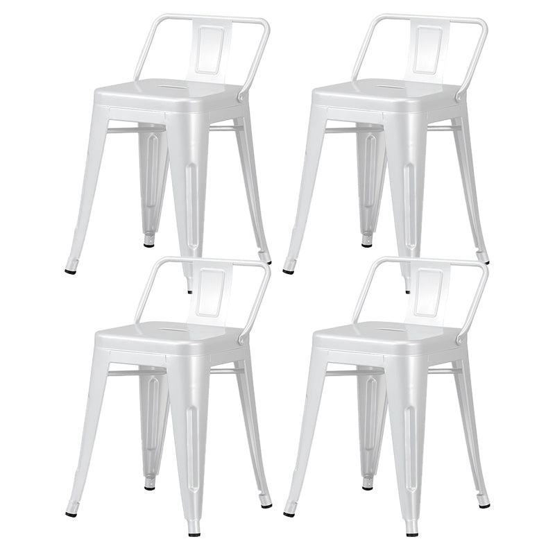 Tabouret de Bar en métal de Style industriel, tabouret de comptoir à siège carré pour Bar de cuisine