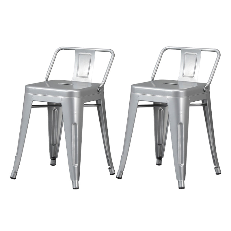 Tabouret de Bar en métal de Style industriel, tabouret de comptoir à siège carré pour Bar de cuisine