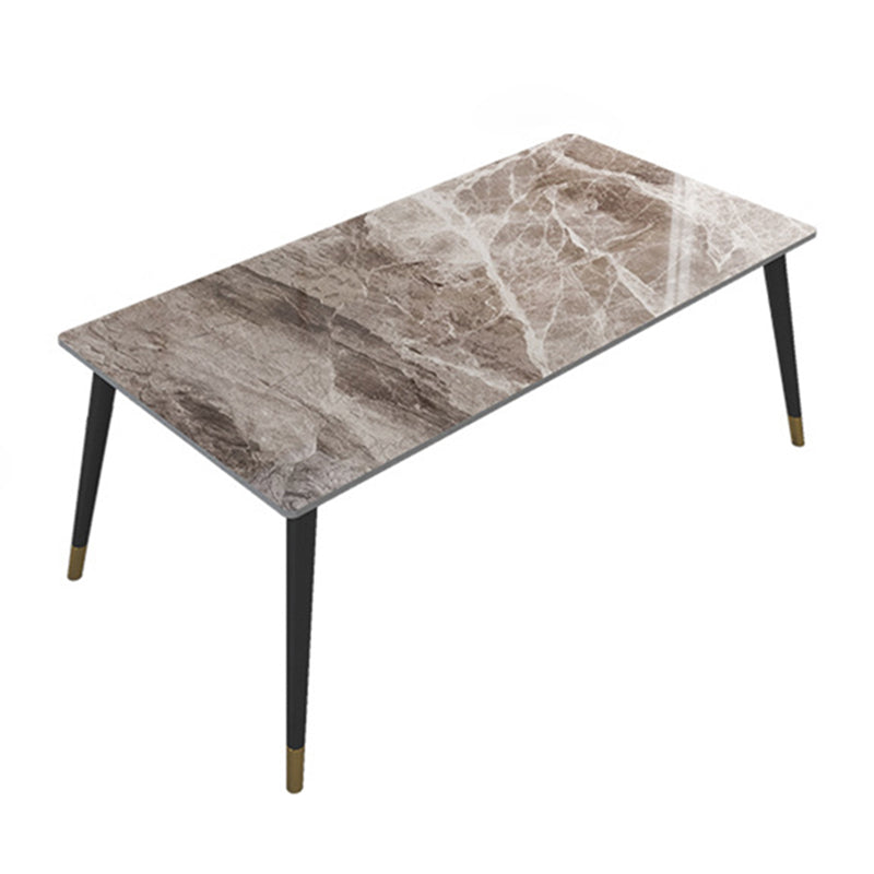 Glam Style 1/5/7 Pieces Dining Set with Stone Table Dining Furniture for Living Room