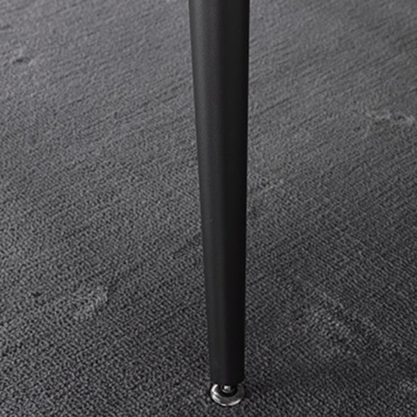 Modern 1/4/5/7 Pieces Dining Set Sintered Stone Top Dining Table with Leather Chairs