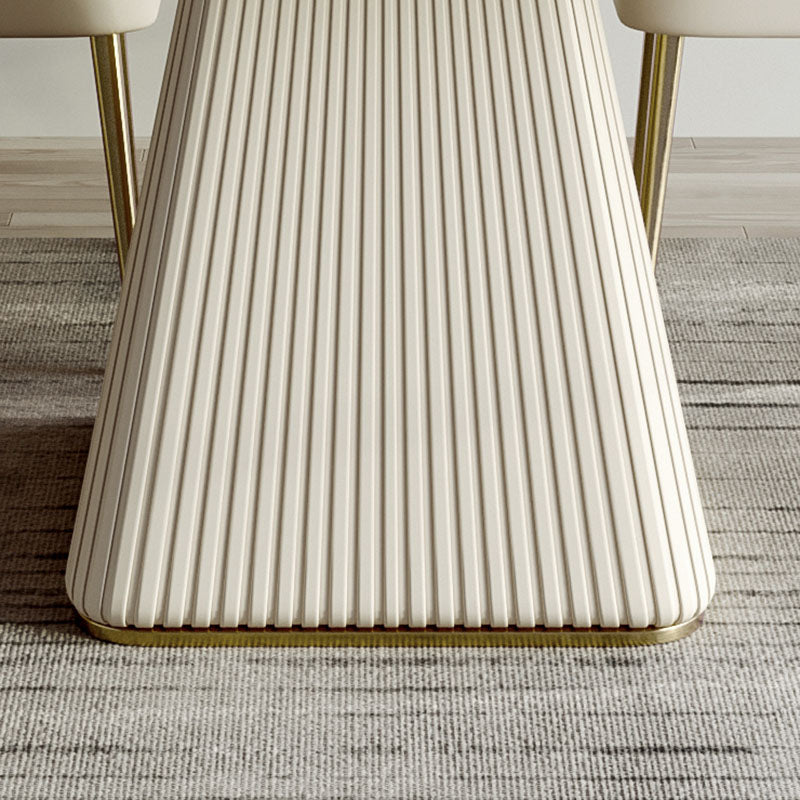 Modern 1/4/5/6/7 Pieces Sintered Stone Dining Room Set with Pedestal Base Furniture