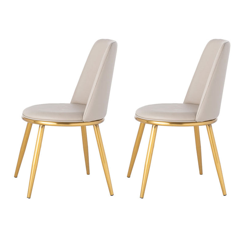 1/2/4/5/7 Pcs Dining Chairs Set Round Sintered Stone Top Dining Room Set