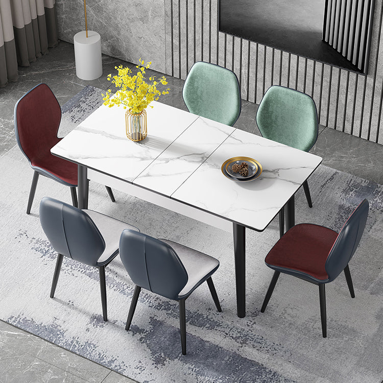 Contemporary Style Furniture Rectangle 4-foot Dining Site Table for Home