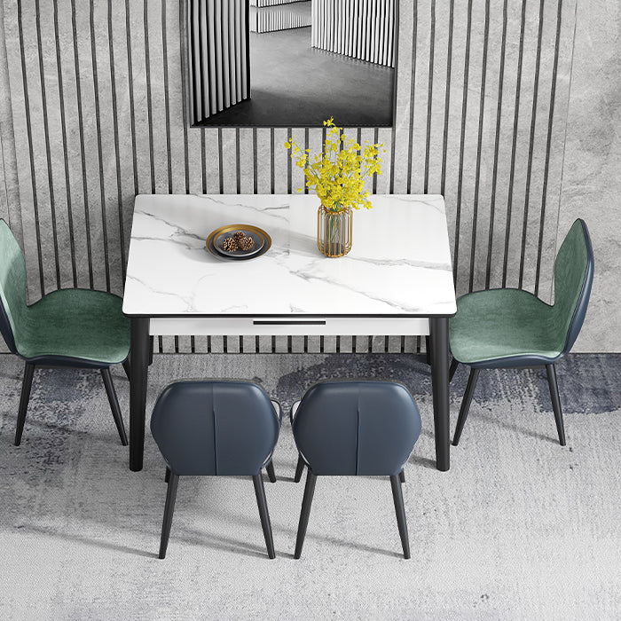 Contemporary Style Furniture Rectangle 4-foot Dining Site Table for Home