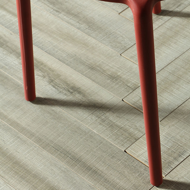 Sillas de comedor sin brazos con respaldo abierto escandinavo, silla lateral de plástico