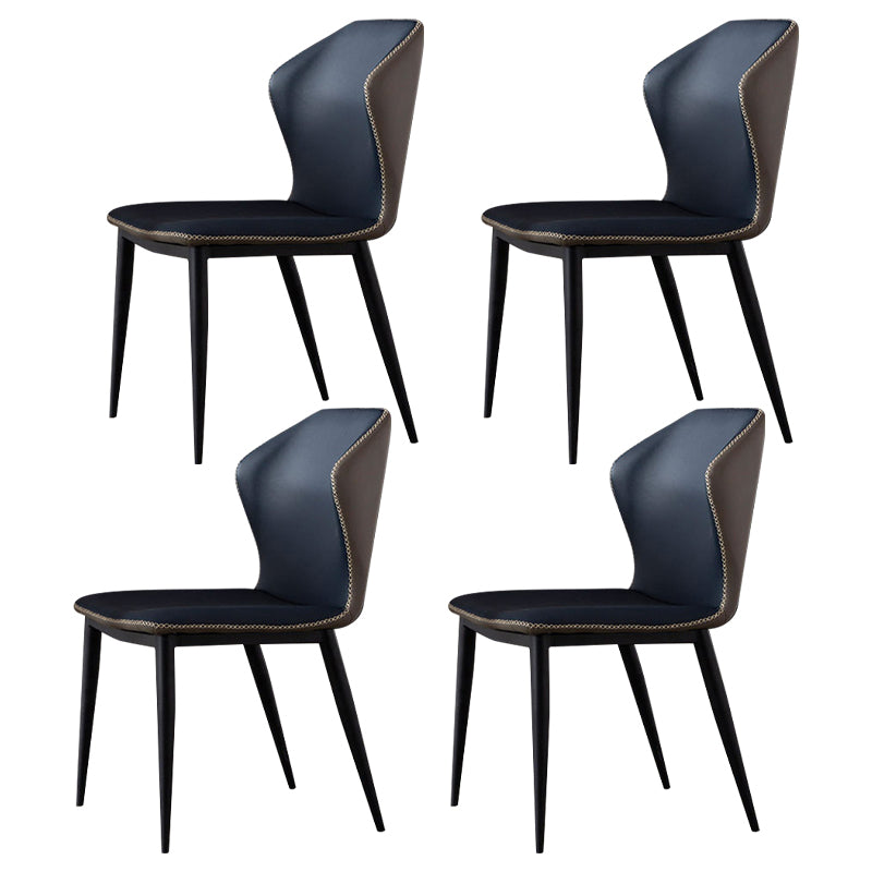 Silla industrial del lado del Wingback de la silla de la cocina del comedor del metal