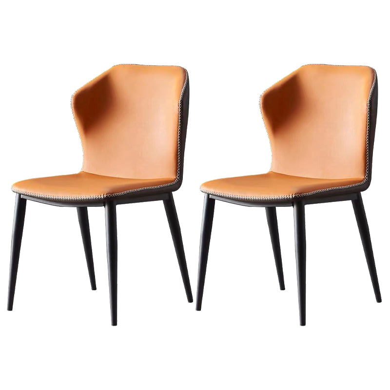 Silla industrial del lado del Wingback de la silla de la cocina del comedor del metal