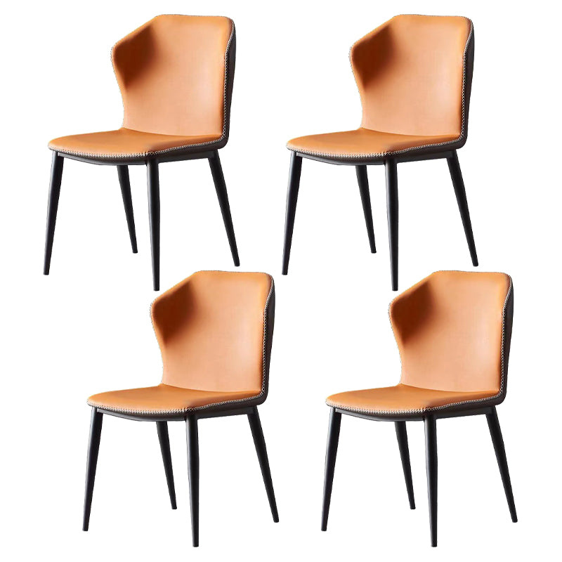 Silla industrial del lado del Wingback de la silla de la cocina del comedor del metal