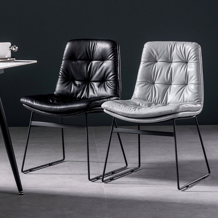 Silla contemporánea que cena las sillas sin brazos con las piernas del metal para la cocina