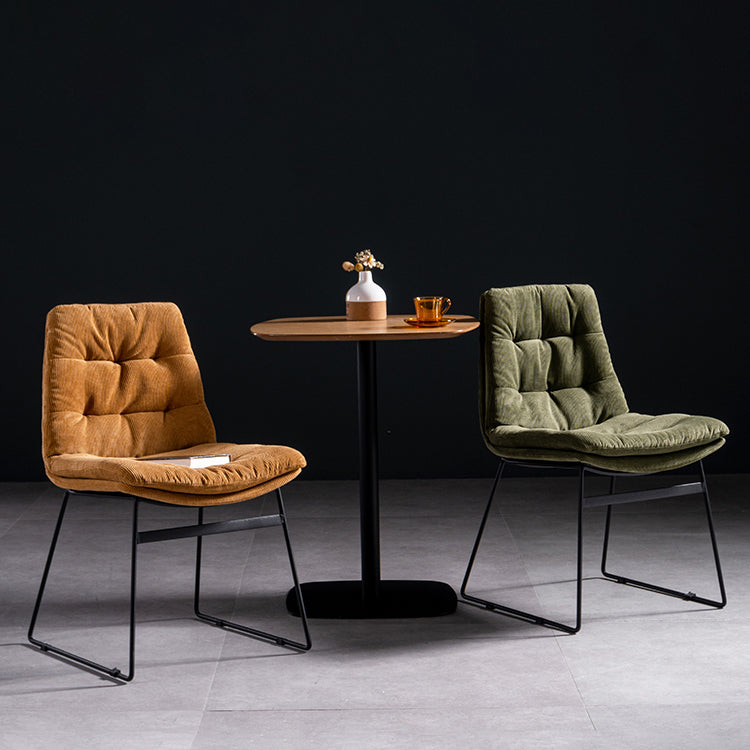 Silla contemporánea que cena las sillas sin brazos con las piernas del metal para la cocina