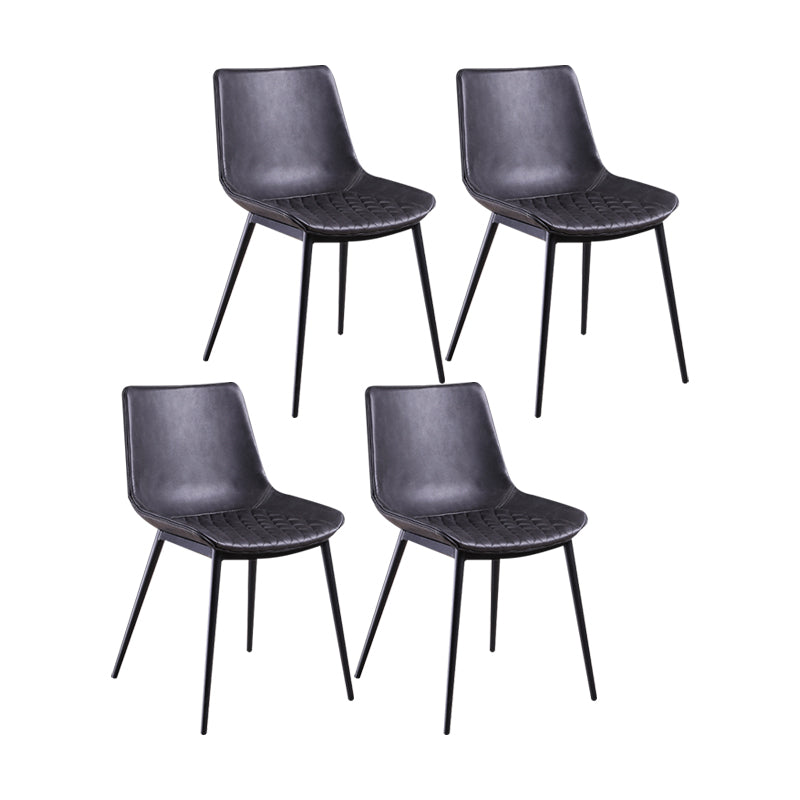 Sillas contemporáneas que cenan las sillas sin brazos con las piernas del metal para la cocina