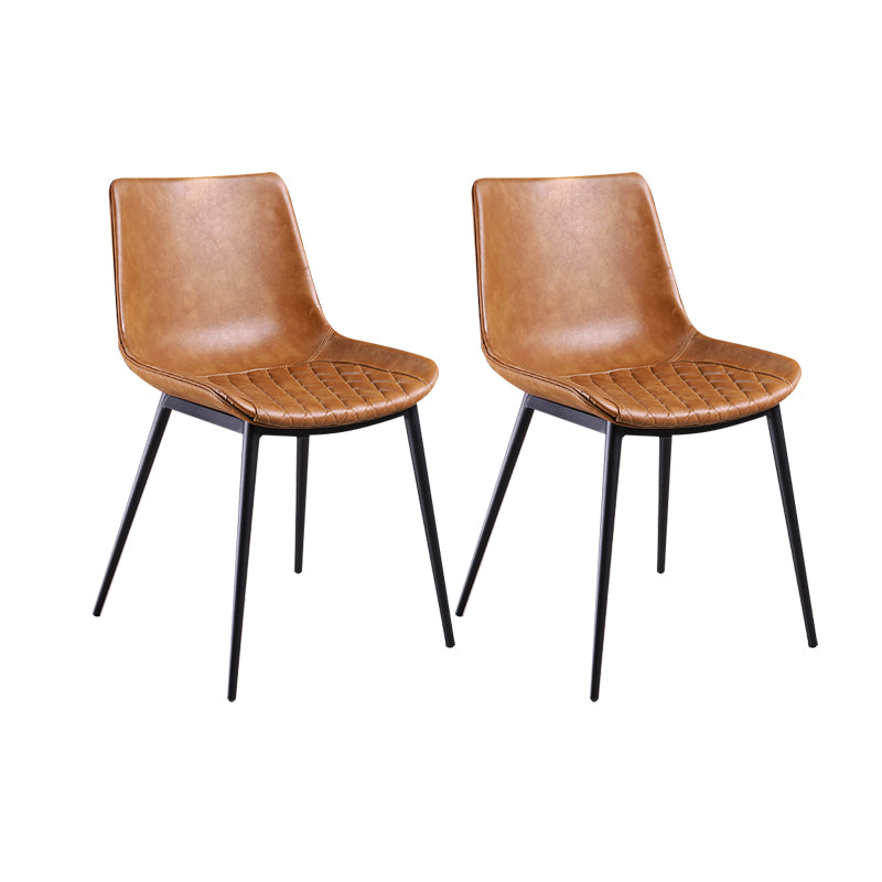 Sillas contemporáneas que cenan las sillas sin brazos con las piernas del metal para la cocina