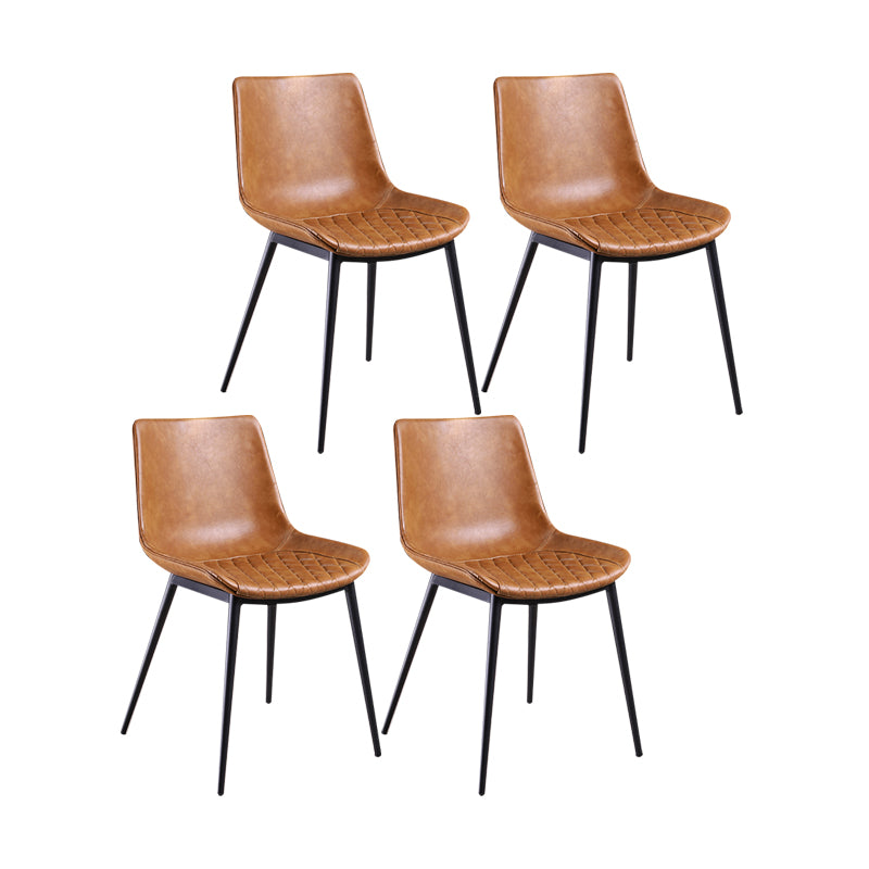 Sillas contemporáneas que cenan las sillas sin brazos con las piernas del metal para la cocina