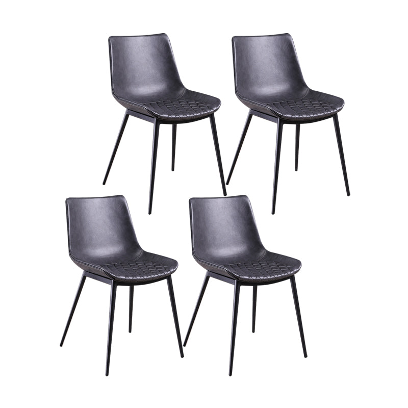 Sillas contemporáneas que cenan las sillas sin brazos con las piernas del metal para la cocina