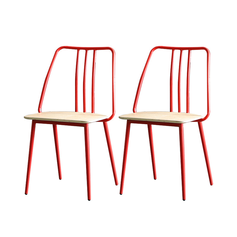 Sillas contemporáneas que cenan la silla sin brazos con las piernas del metal para la cocina