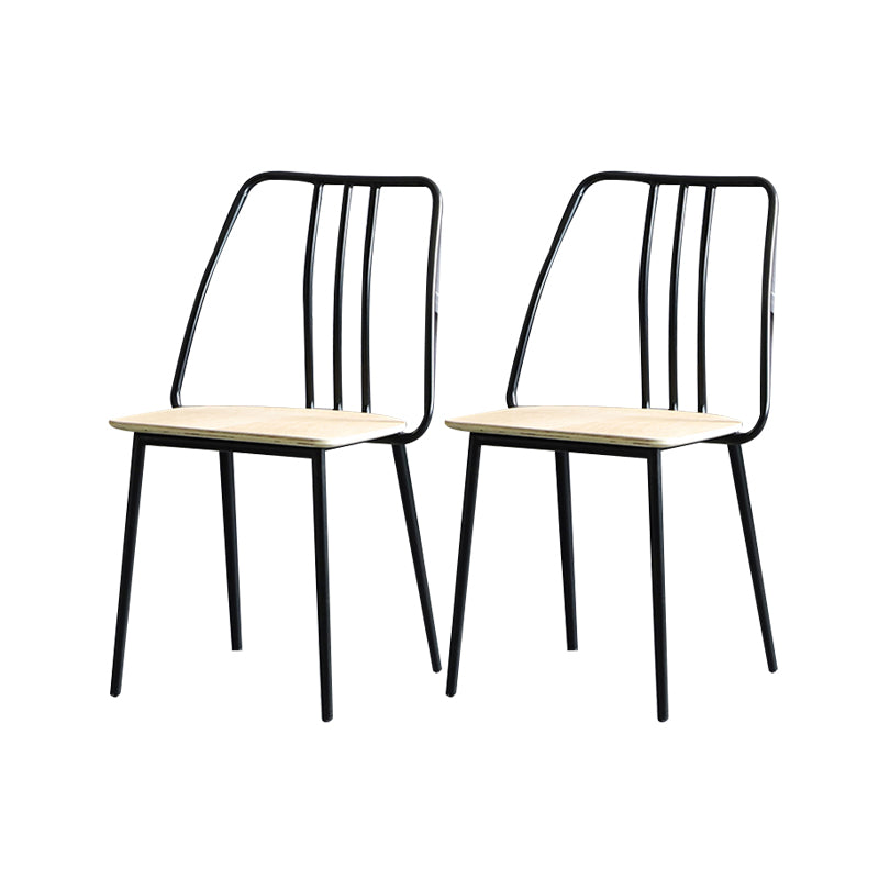 Sillas contemporáneas que cenan la silla sin brazos con las piernas del metal para la cocina
