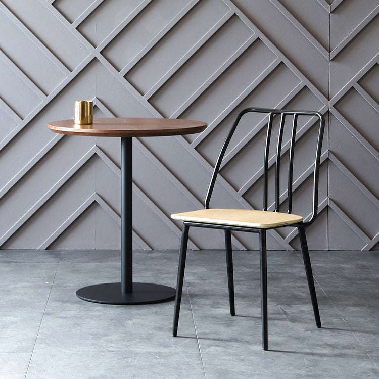 Sillas contemporáneas que cenan la silla sin brazos con las piernas del metal para la cocina