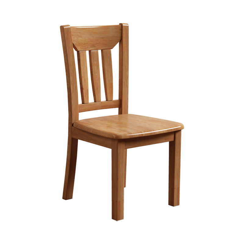 Hedendaagse stoelen Dining Armloze stoel met houten benen voor keuken