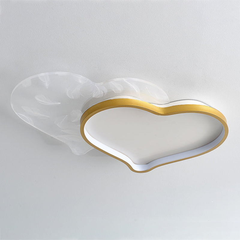 Lámpara de techo empotrada de metal con sombra única, estilo moderno, 1 lámpara de montaje empotrado