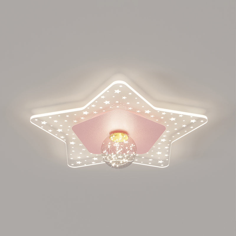 Lampe de plafond moderne de gypsophile de lumière affleurante de LED pour la chambre à coucher