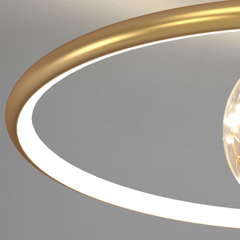 Sphère contemporaine luminaire luminaire 2 légers luminaires de plafond lucratif