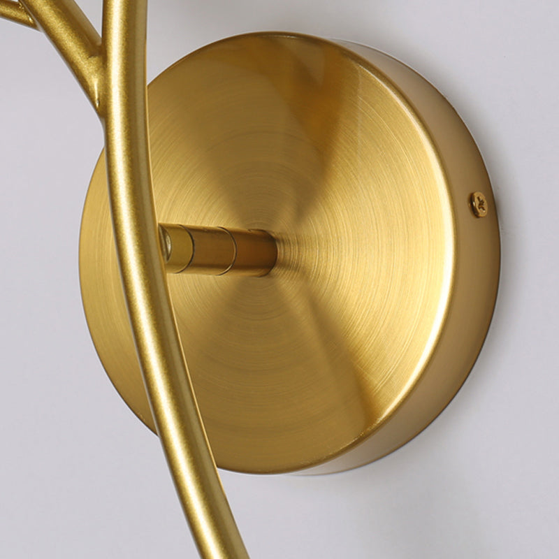 Glaskugelform Wand Licht moderner Stil 2 Lichter Wandhalterung Licht