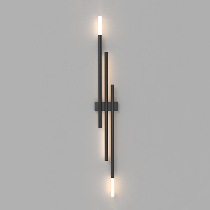 Quadratische Form Metallwand Licht moderner Stil 3 Lichter Wandhalterung Licht