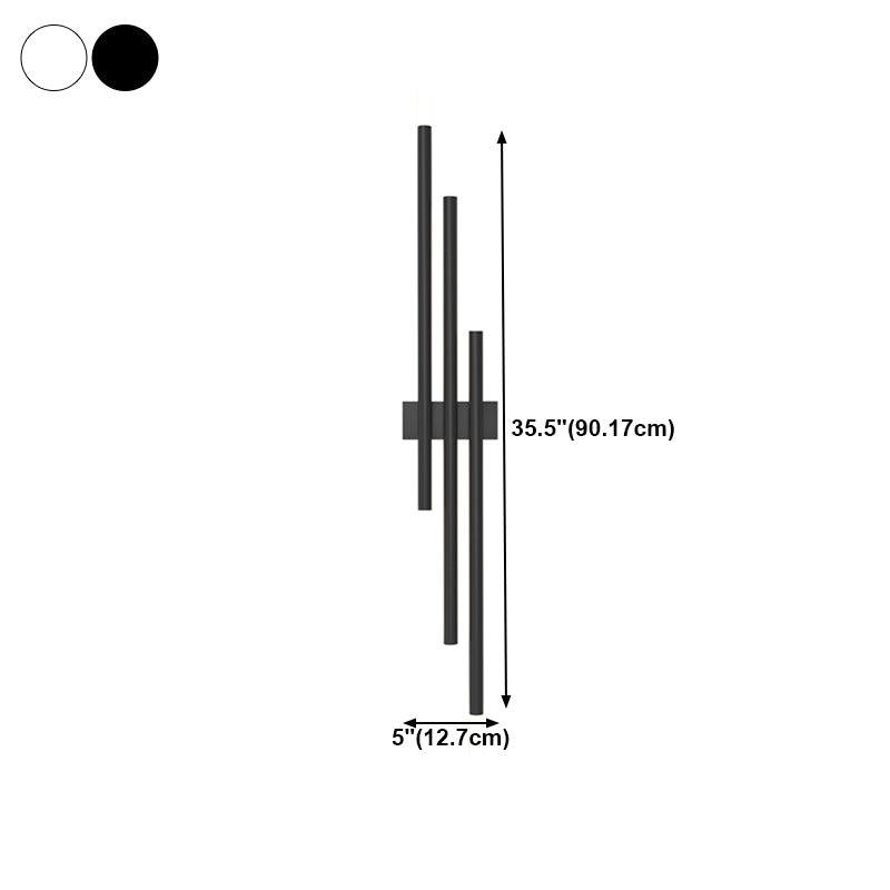 Quadratische Form Metallwand Licht moderner Stil 3 Lichter Wandhalterung Licht