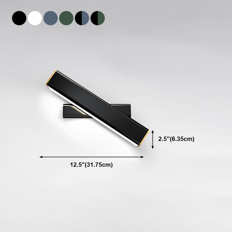 Quadratische Form Metallwand Licht moderner Stil 1-Licht-Wandhalterung Licht